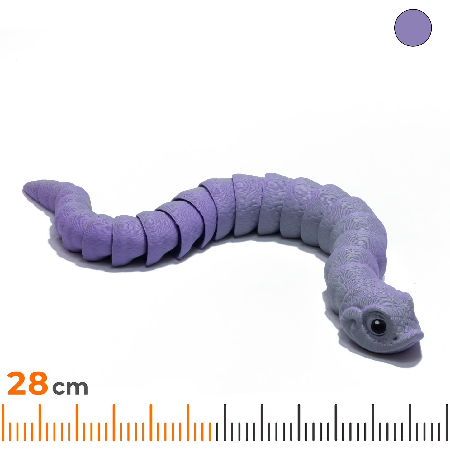 Baby Nosed Snake - Purple-grey