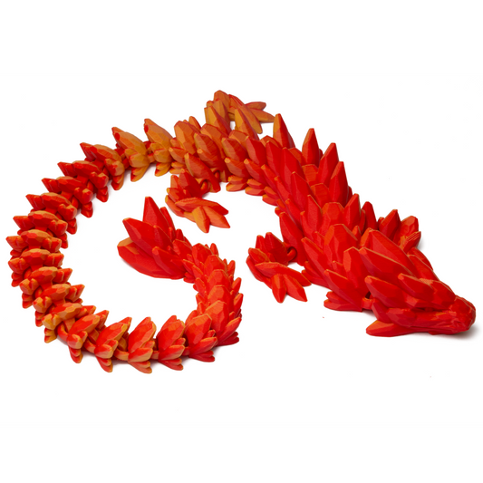 Gem Dragon Adult - Red-Yellow (Matte)