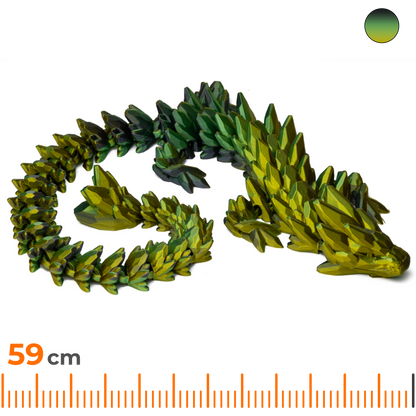 Gem Dragon Adult - Gold-Green-Black