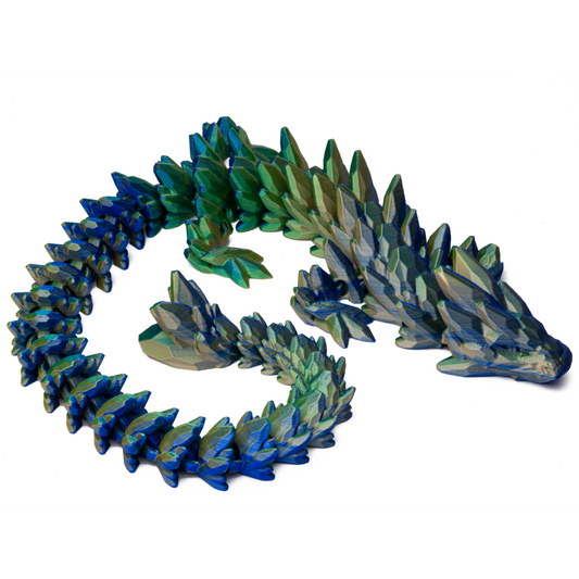 Gem Dragon Adult - Blue-Green-Orange