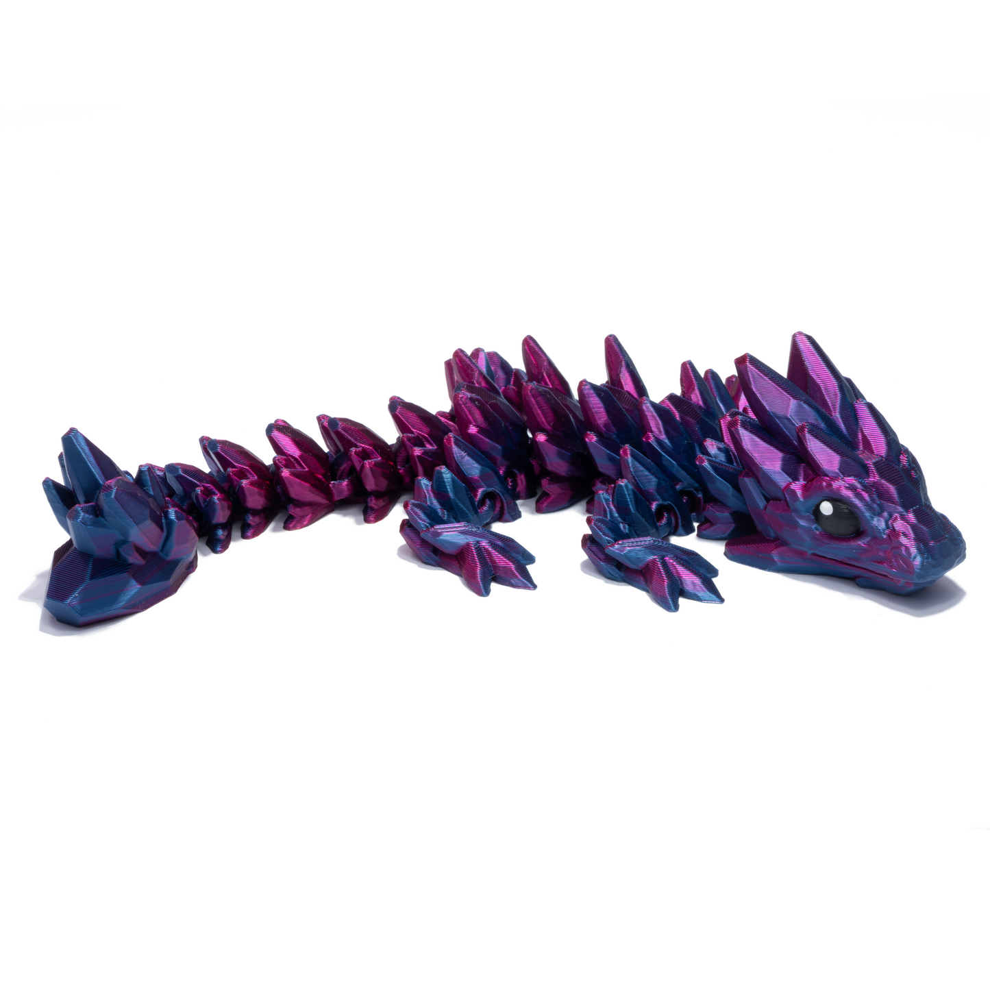 Gem Baby Dragon - Purple-Blue