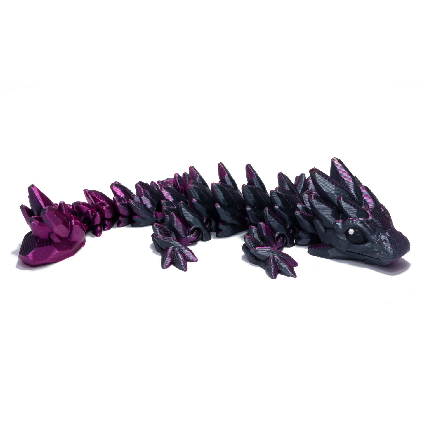 Gem Baby Dragon - Purple-Grey