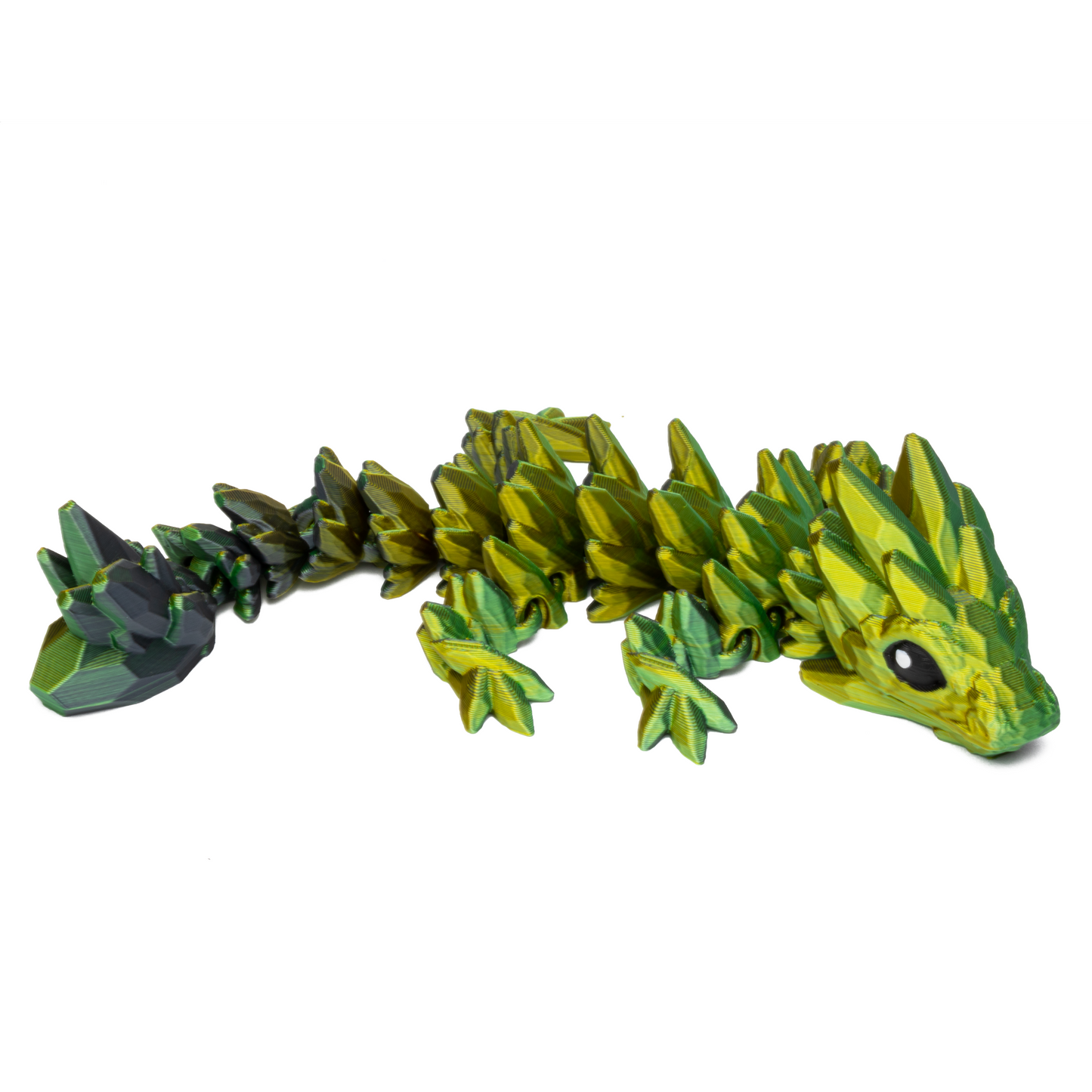 Gem Baby Dragon - Gold-Green-Black