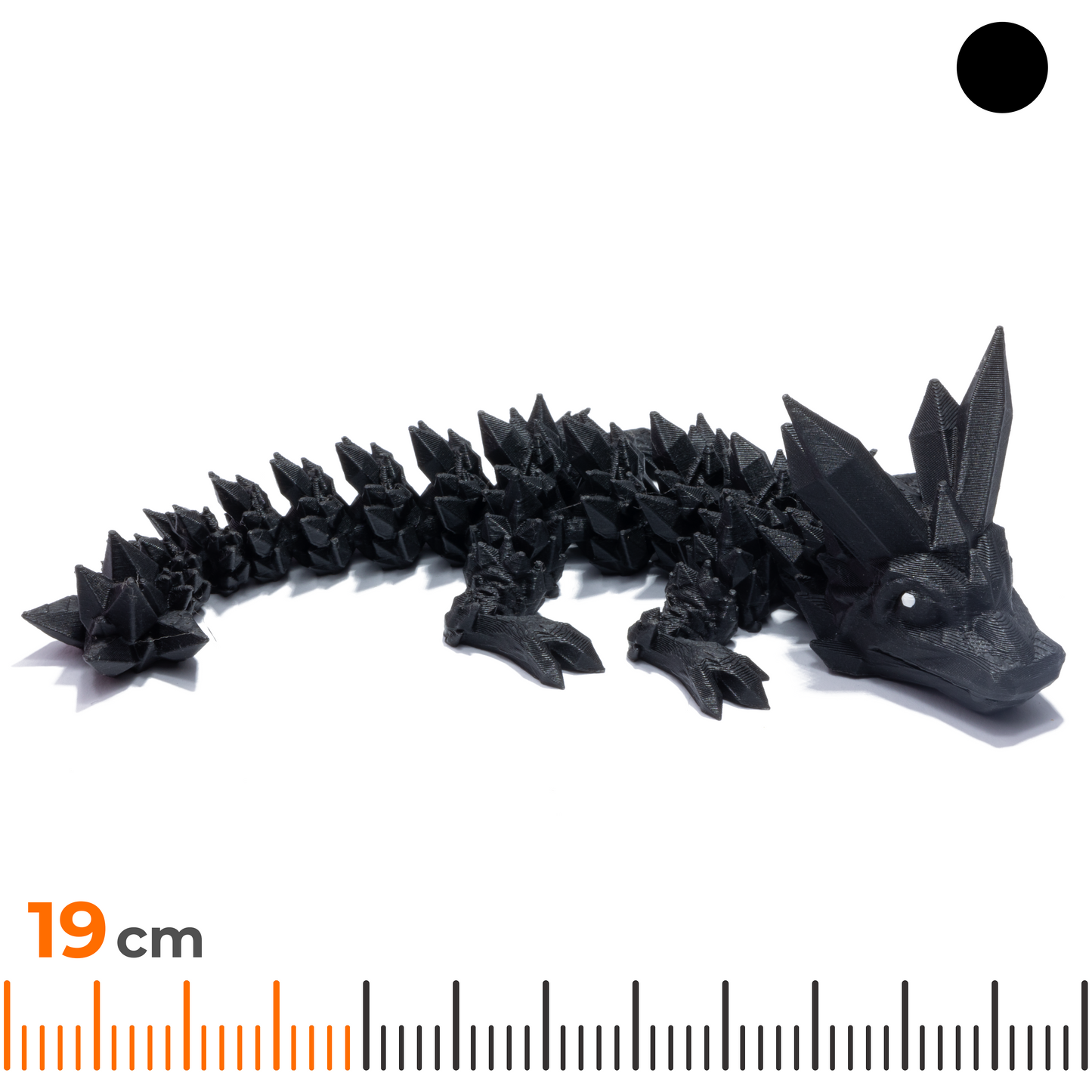 Crystal Baby Dragon - Black