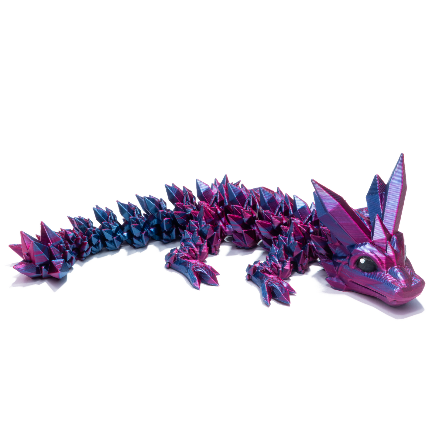 Crystal Baby Dragon - Purple-Blue