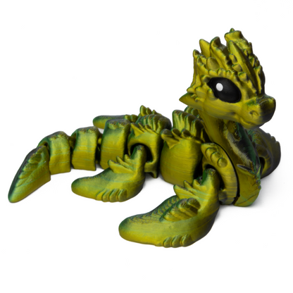 Loch Ness Monster - Gold-green-black