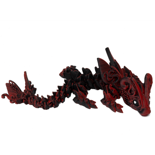 Baby Dragon Butterfly - Black-Red