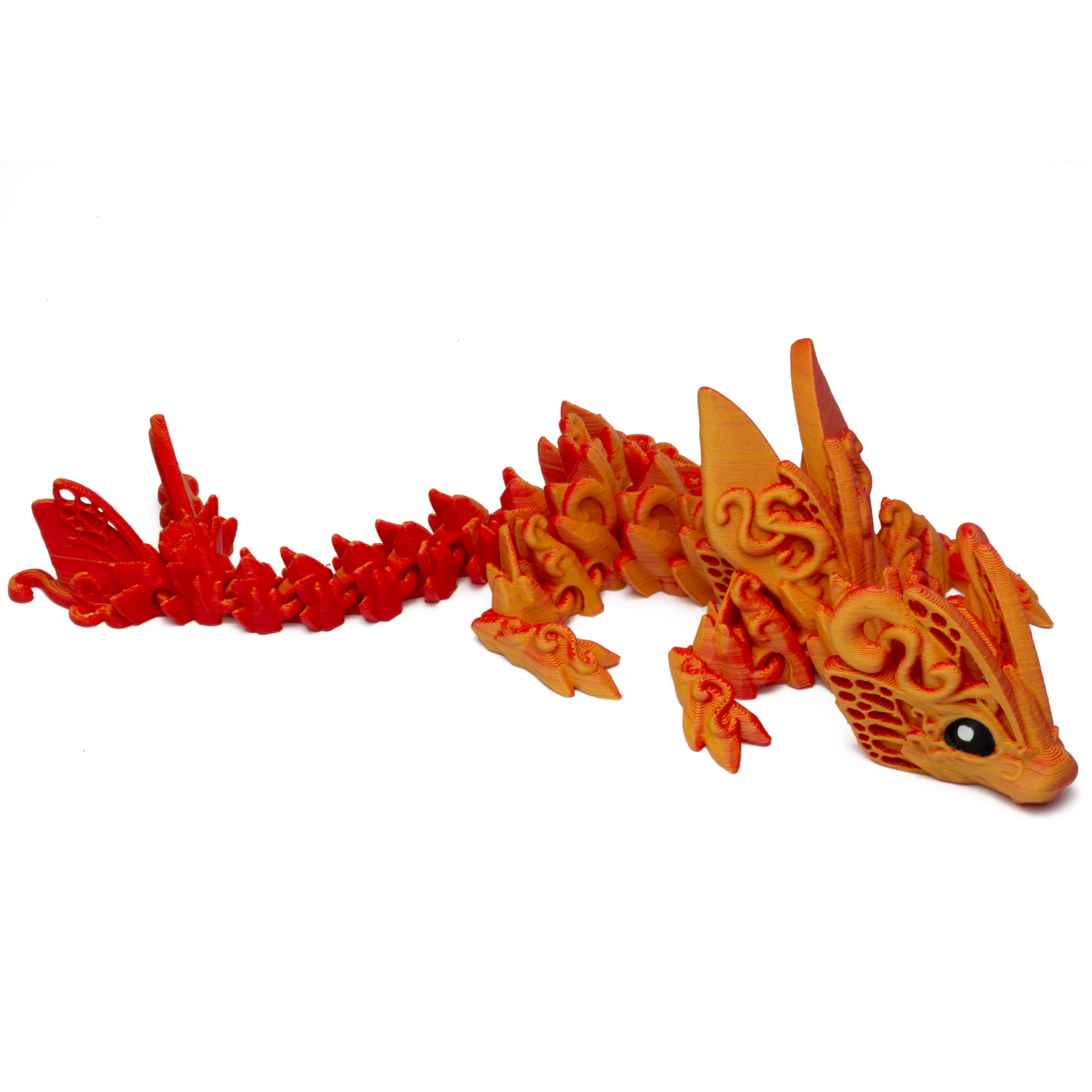 Baby Dragon Butterfly - Red-Yellow (Matte)