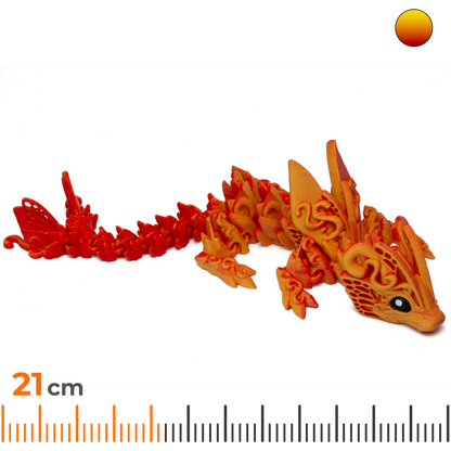 Baby Dragon Butterfly - Red-Yellow (Matte)