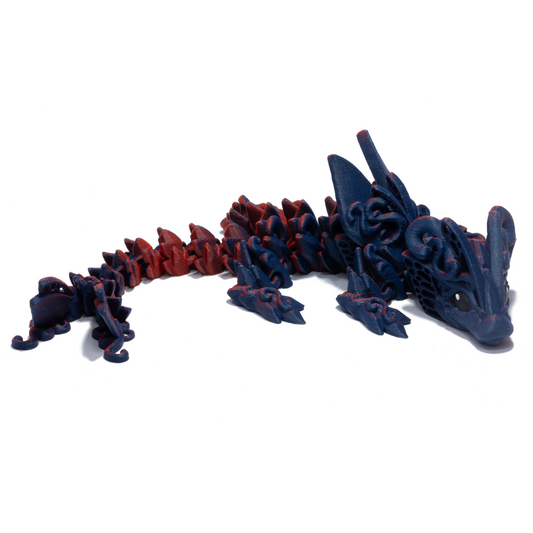 Baby Dragon Butterfly - Red-Blue