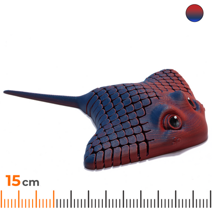 Stingray - Red-blue (matte)