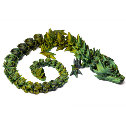 Flower Dragon Adult - Gold-Green-Black