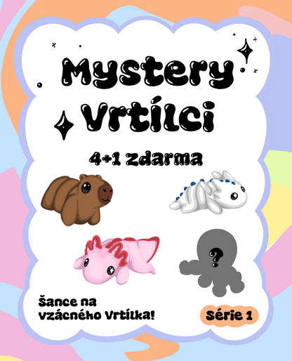 Mystery Vrtílci 1. Série - 8+2 zdarma | CZ