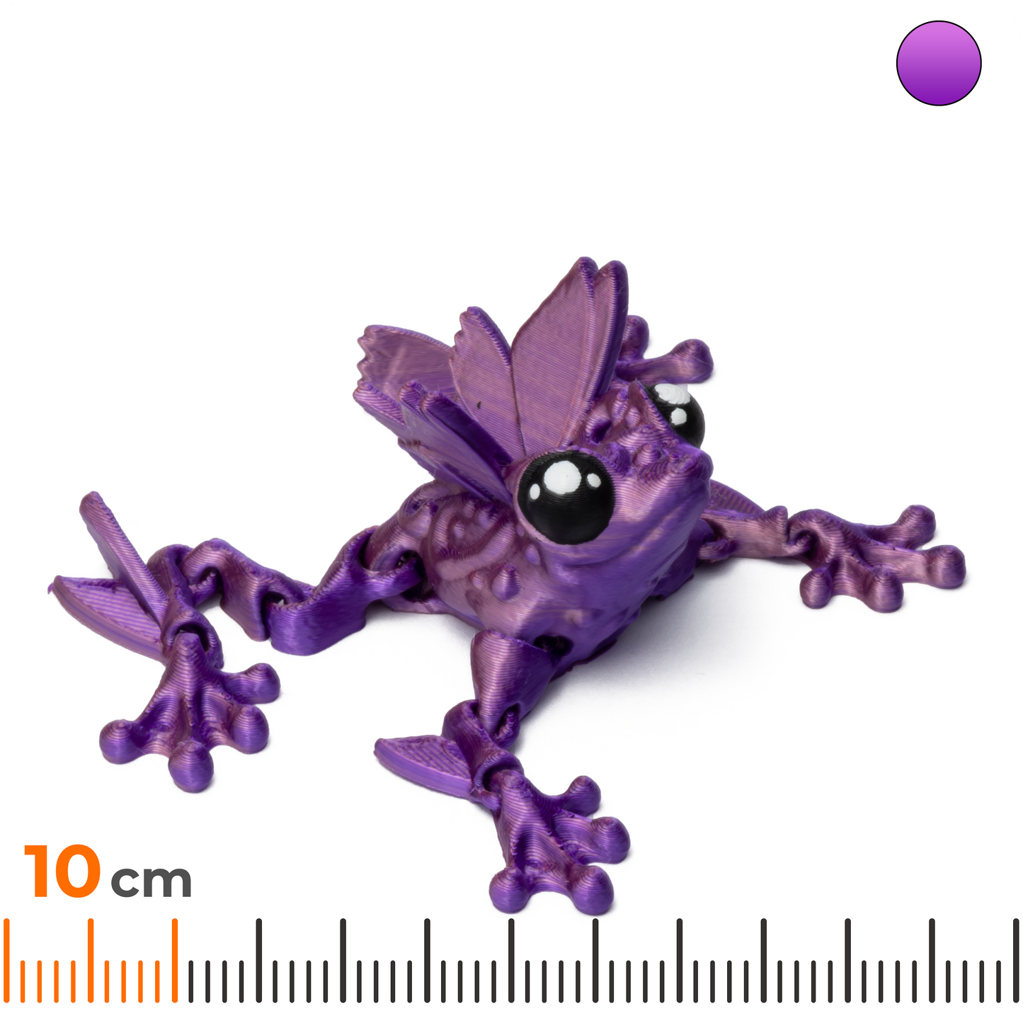 Butterfly frog - Pink-purple