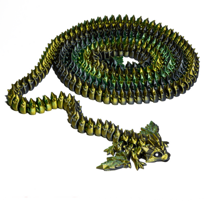 Infinity Tailed Monster - Gold-Green-Black