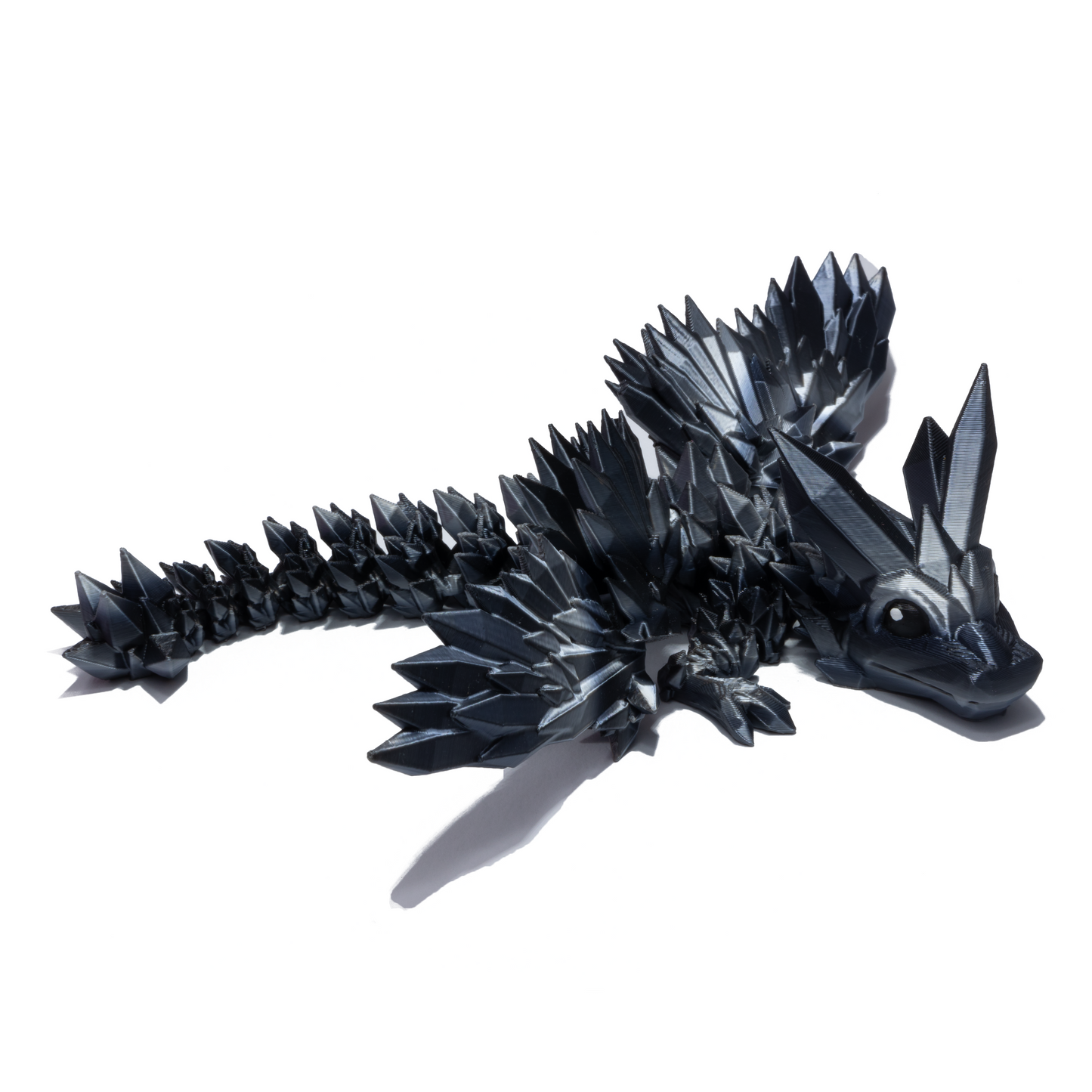 Winged Crystal Cub - Black-white